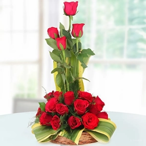 Manikanta Real Flowers Red Velvet Blooms (original and Live )(TPT)