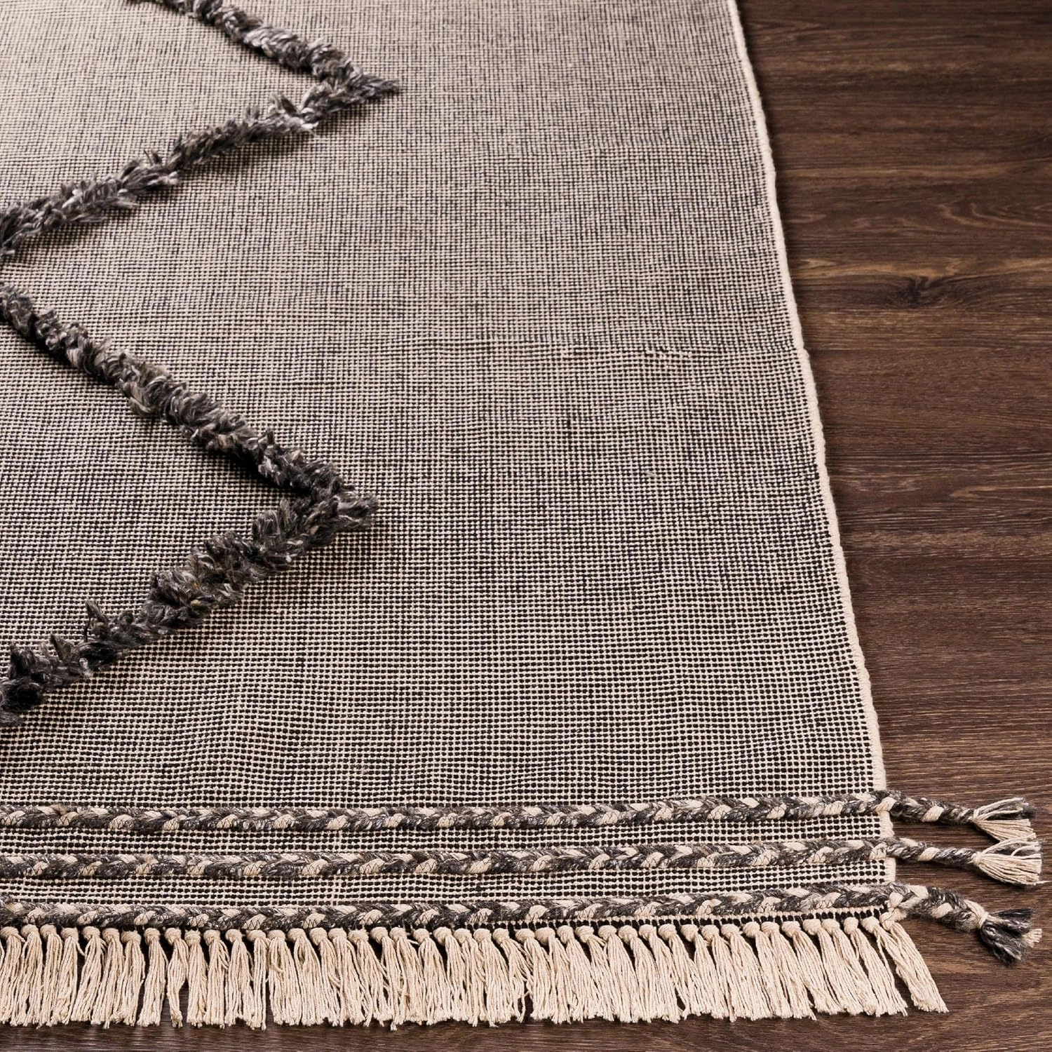 Mark&Day Area Rugs, 8x10 Colo Global Grey Area Rug, Black White Grey Carpet for Living Room, Bedroom or Kitchen (8' x 10')