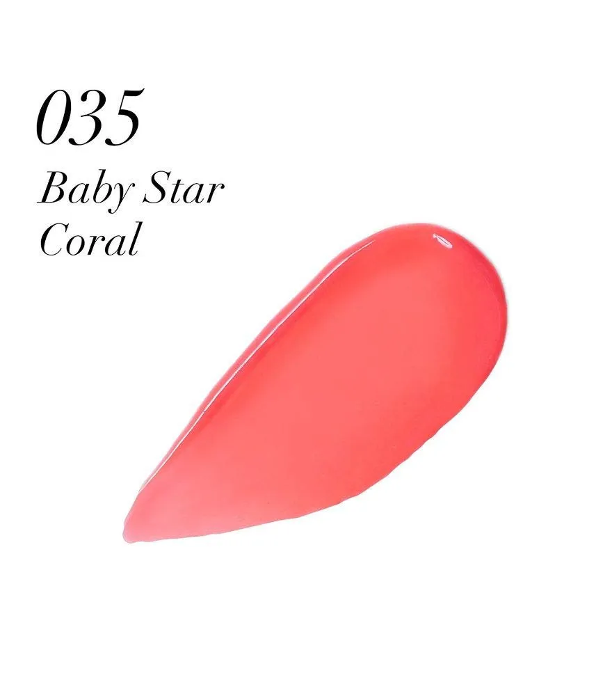 Max Factor Colour Elixir Lip Cushion Gloss with Mineral Oil and Vitamin E, Baby Star Coral, 9 ml