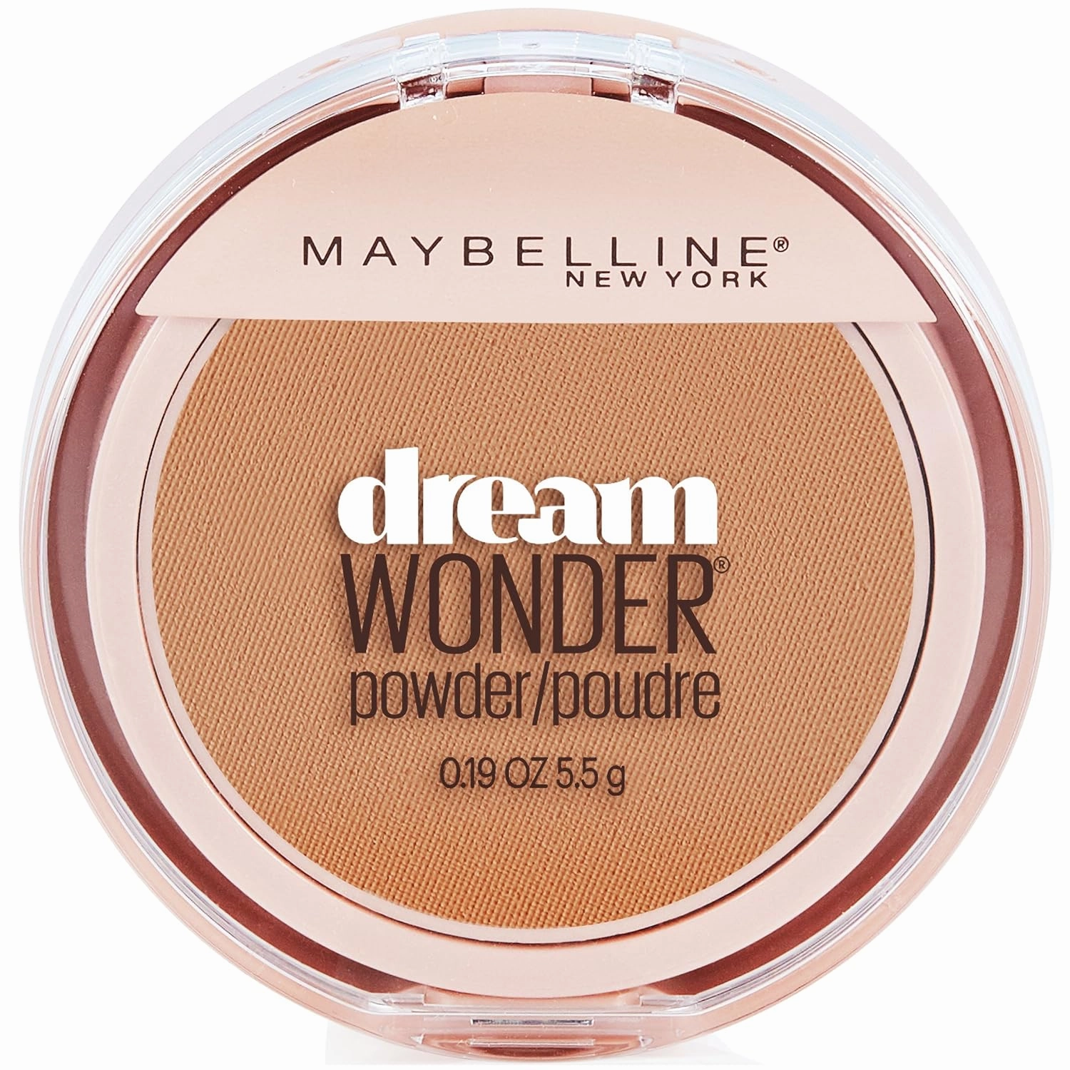 Maybelline New York Dream Wonder Powder Makeup, Honey Beige, 0.19 oz.