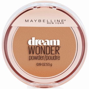 Maybelline New York Dream Wonder Powder Makeup, Honey Beige, 0.19 oz.