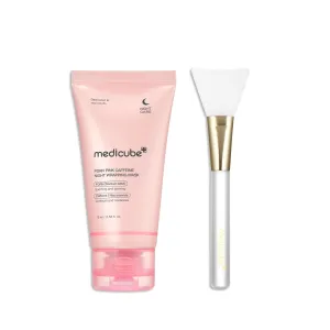 medicube PDRN Overnight Wrapping Mask with Jelly Brush