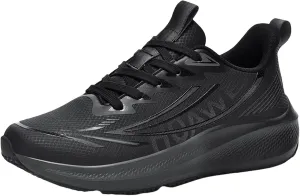 Men Sneakers Mesh Lightweight Walking Shoes for Women Lace Up Running Shoes Waterproof Padded Sneakers