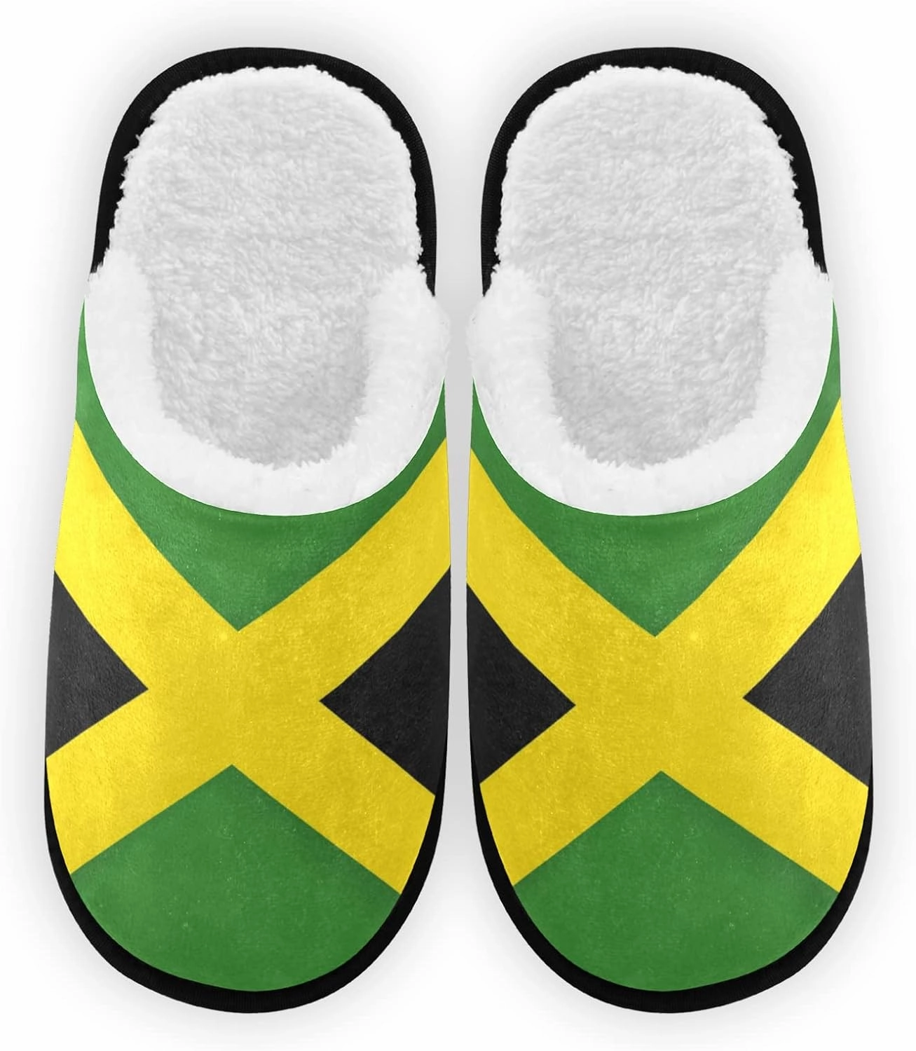 Men's and Women's Slippers, Comfort Soft Plush Coral Fleece Non Slip House Slippers Home Shoes Indoor and Outdoor