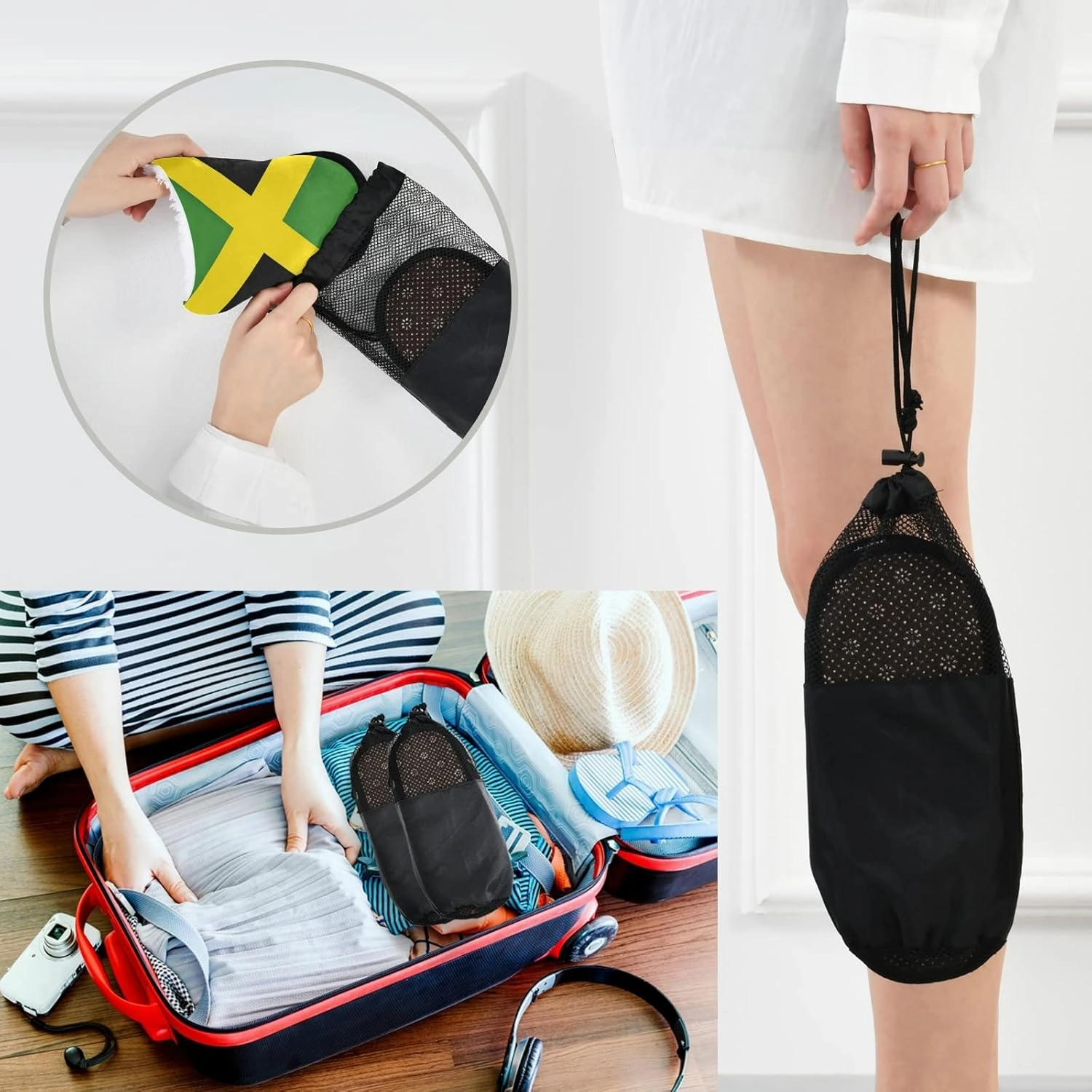 Men's and Women's Slippers, Comfort Soft Plush Coral Fleece Non Slip House Slippers Home Shoes Indoor and Outdoor