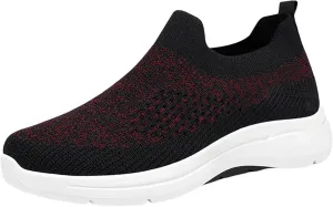 Mens Oxfor𝐝s Casual Fashion Slip on Shoes Dress Business Sneakers Mesh Comfortable Lightweight Workout Footwear
