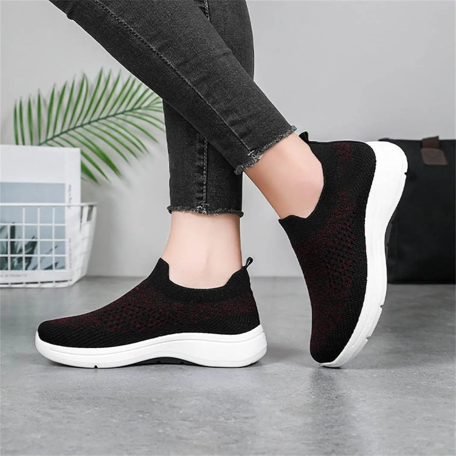 Mens Oxfor𝐝s Casual Fashion Slip on Shoes Dress Business Sneakers Mesh Comfortable Lightweight Workout Footwear