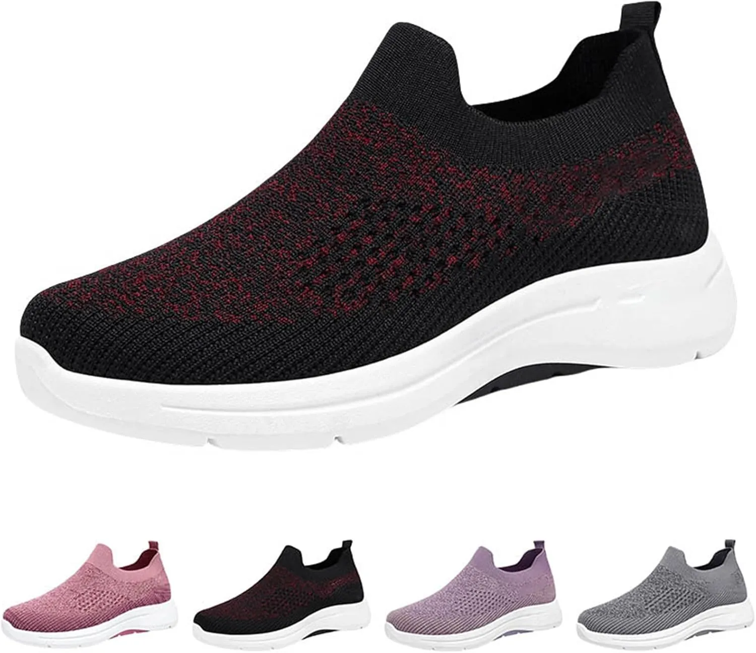Mens Oxfor𝐝s Casual Fashion Slip on Shoes Dress Business Sneakers Mesh Comfortable Lightweight Workout Footwear