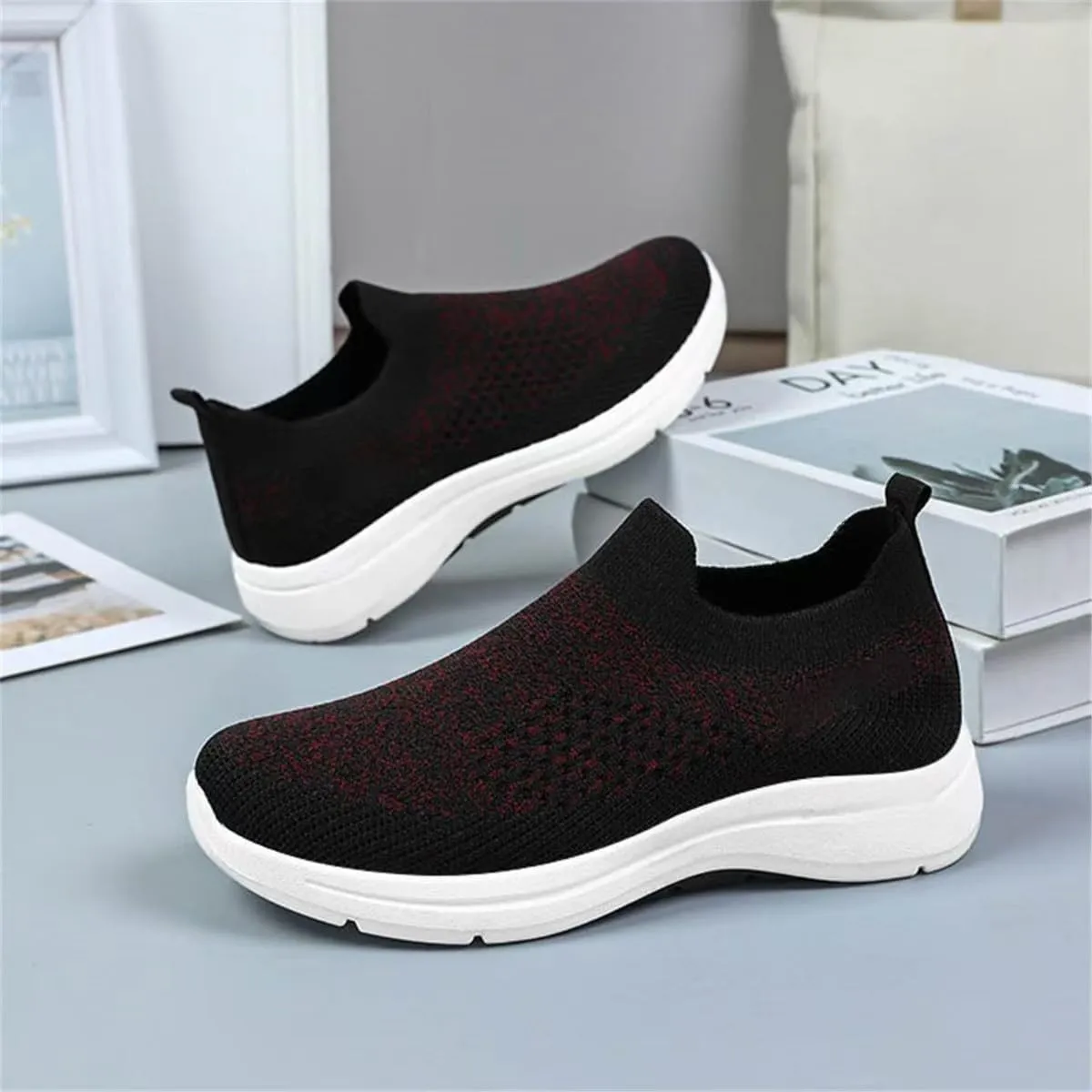 Mens Oxfor𝐝s Casual Fashion Slip on Shoes Dress Business Sneakers Mesh Comfortable Lightweight Workout Footwear