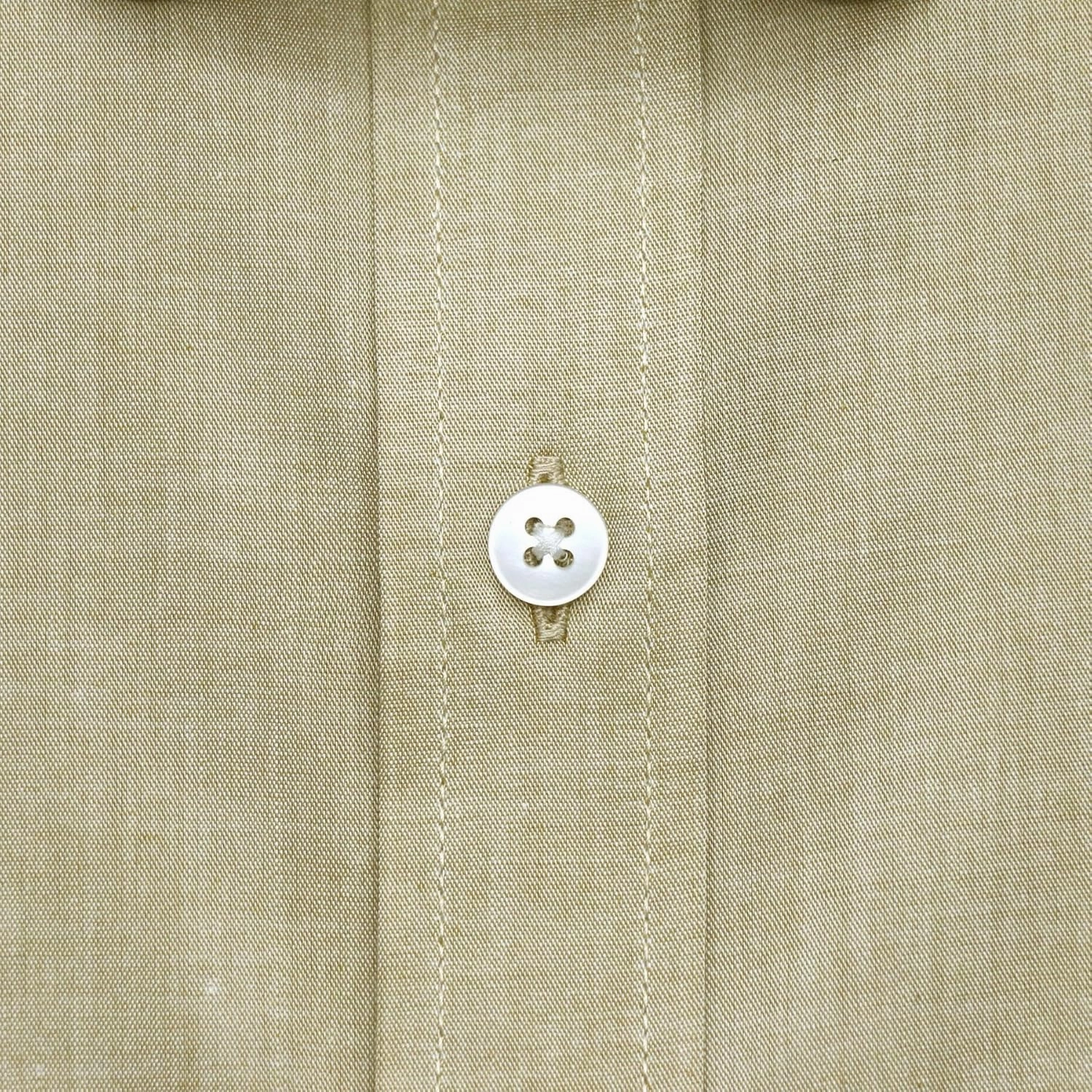 Mens Club Collar Shirt Beige Light Brown Melange Texture Vintage Era Tommy Peaky Penny Round Fawn Biscuit Dress Shirt Cotton