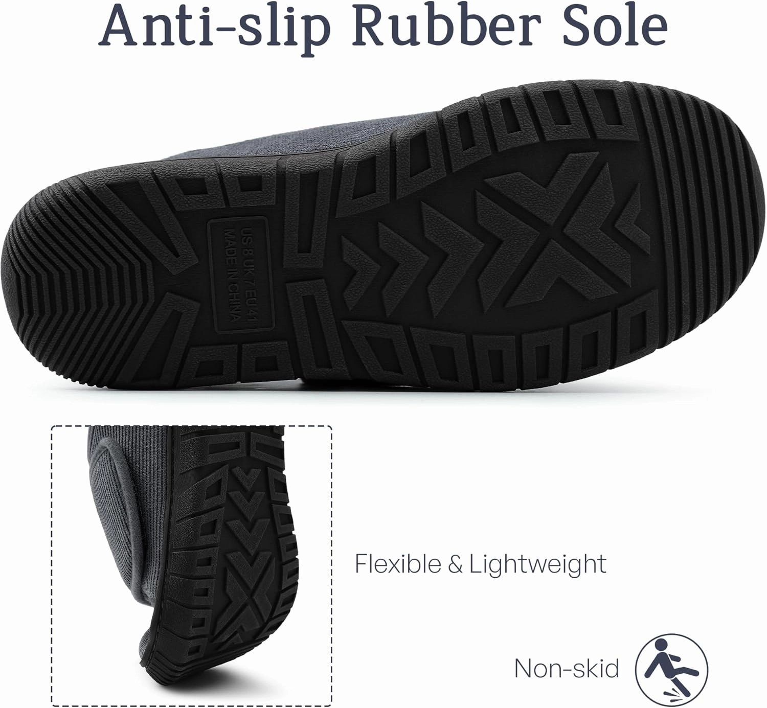 Mens Memory Foam Diabetic Slippers Comfy with Coral Fleece Lining for Arthritis Edema Swollen Feet House Shoes for Men