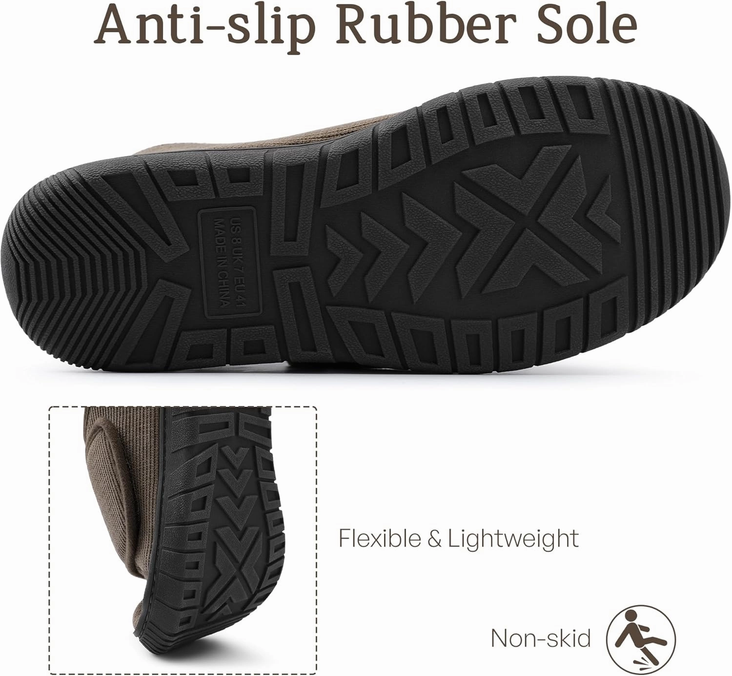 Mens Memory Foam Diabetic Slippers Comfy with Coral Fleece Lining for Arthritis Edema Swollen Feet House Shoes for Men