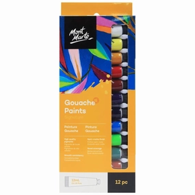 Mont Marte Gouache 12pc