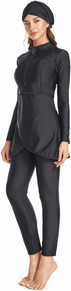 Muslim Swimsuits for Women Modest Islamic Hijab Long Sleeve Swimwear Burkinis Bathing Suit Swimming Beachwear