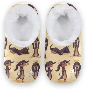 Naanle Women's Winter Memory Foam Slippers, Grey, Size 5-6, Closed Toe, No Heel, Medium Width, Solid Pattern, Fuzzy Fleece Lining, Anti-Slip Rubber Sole