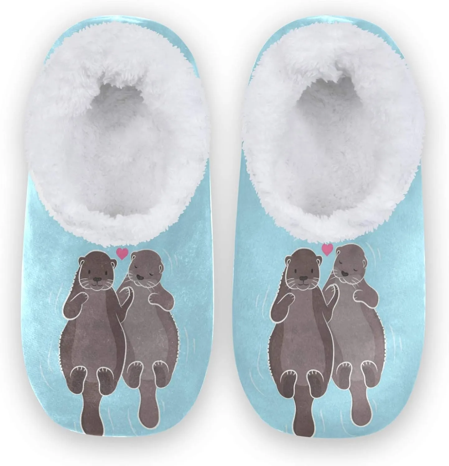 Naanle Women's Winter Memory Foam Slippers, Grey, Size 5-6, Closed Toe, No Heel, Medium Width, Solid Pattern, Fuzzy Fleece Lining, Anti-Slip Rubber Sole