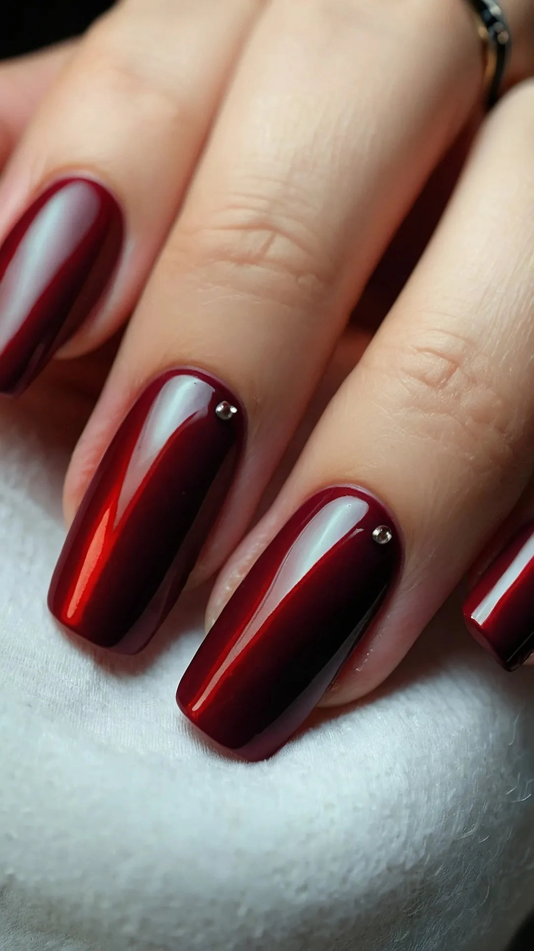 Nail It with Wine: 17 Burgundy Designs to Sparkle and Shine