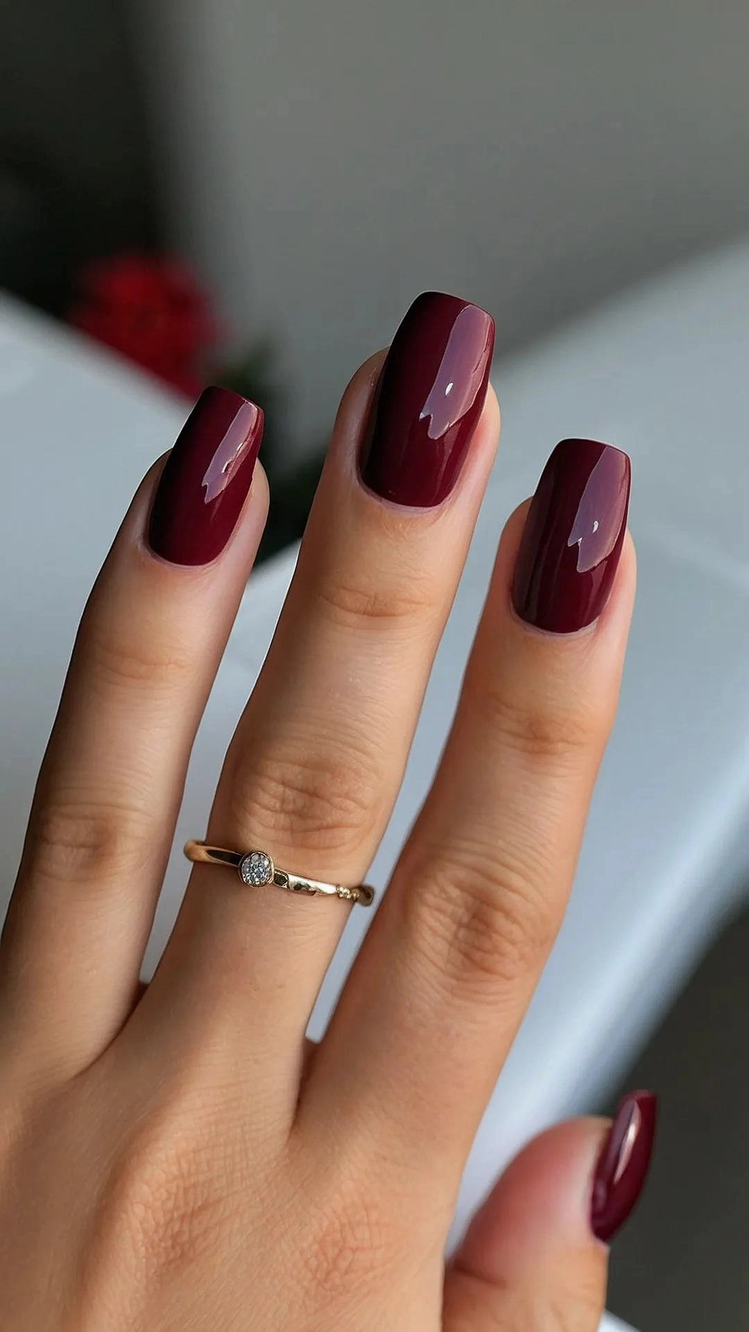 Nail It with Wine: 17 Burgundy Designs to Sparkle and Shine
