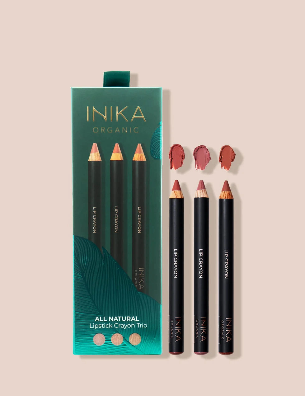 Natuurlijke lippotlood trio