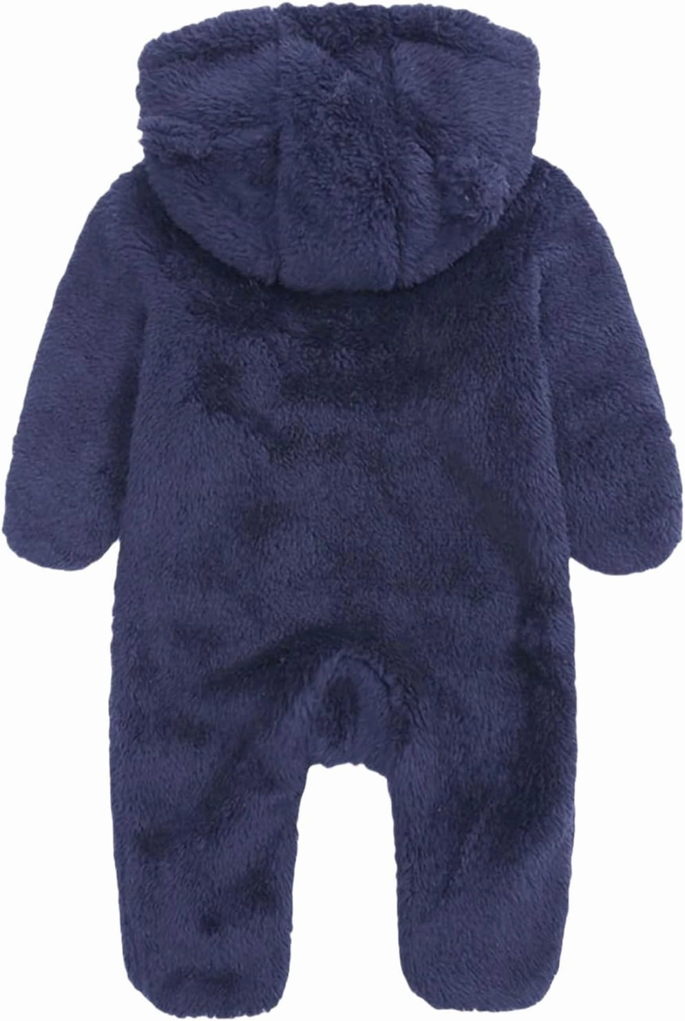Newborn Baby Romper Fleece Onesie Jumpsuit Toddler Warm Hooded Outwear Outfits for Infant