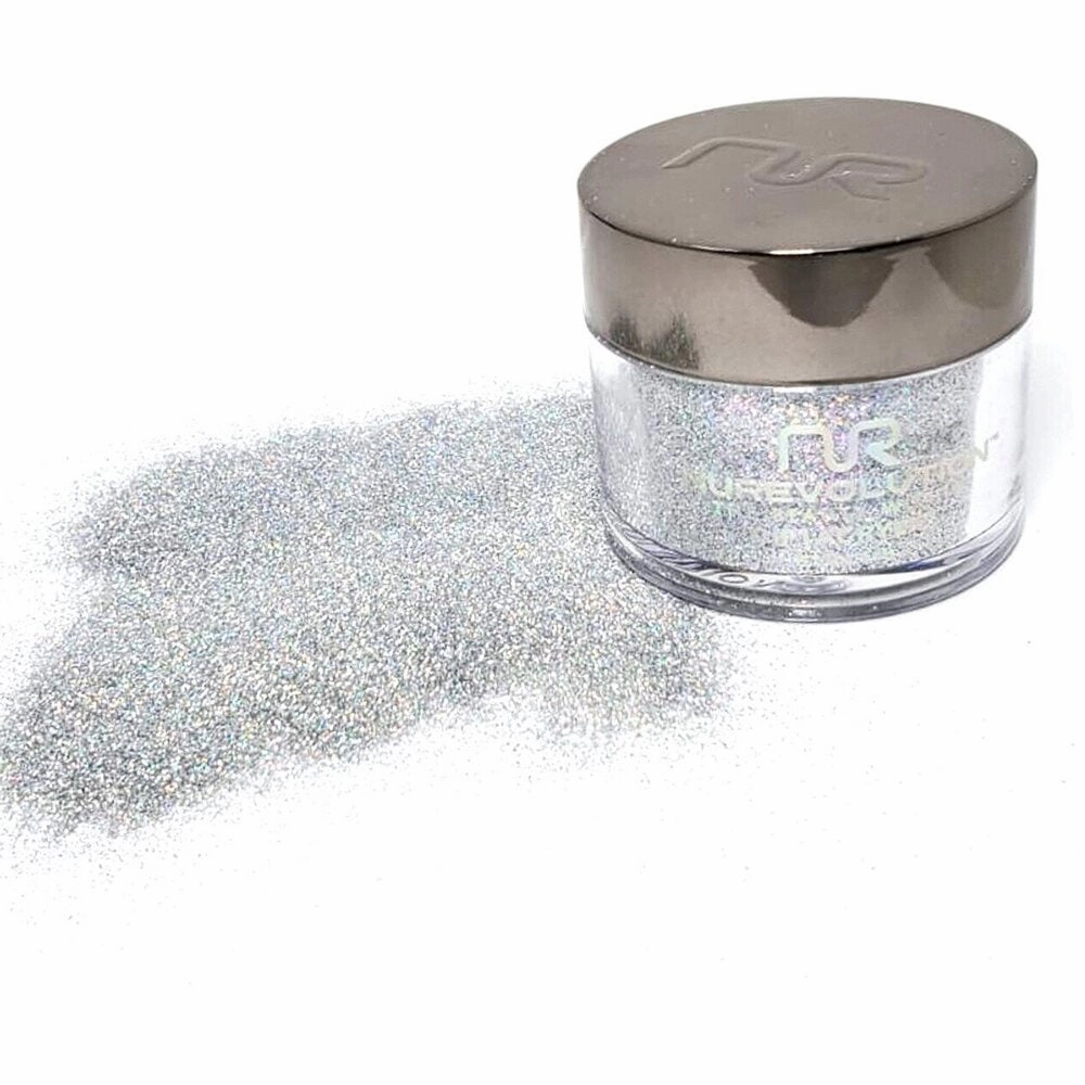 NR Loose Glitter for Nail Art - #LG080 by NuRevolution / 2 oz.