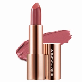 Nude By Nature Moisture Shine Lipstick - 06 Dusky Nude