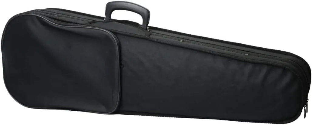 Nylon Black Triangle Enhanced 4/4 Acoustic Violin Case full (Beige)