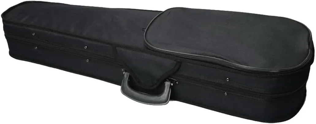 Nylon Black Triangle Enhanced 4/4 Acoustic Violin Case full (Beige)