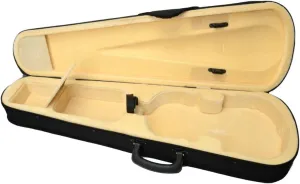 Nylon Black Triangle Enhanced 4/4 Acoustic Violin Case full (Beige)