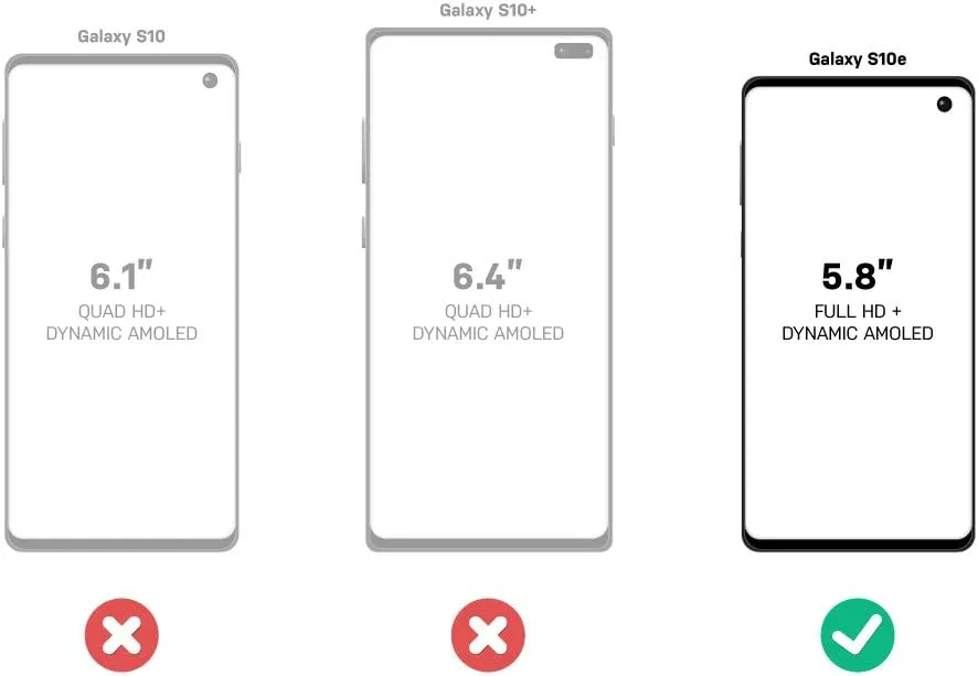 OtterBox Defender Series SCREENLESS Case Case for Galaxy S10e - Big SUR (Pale Beige/Corsair)