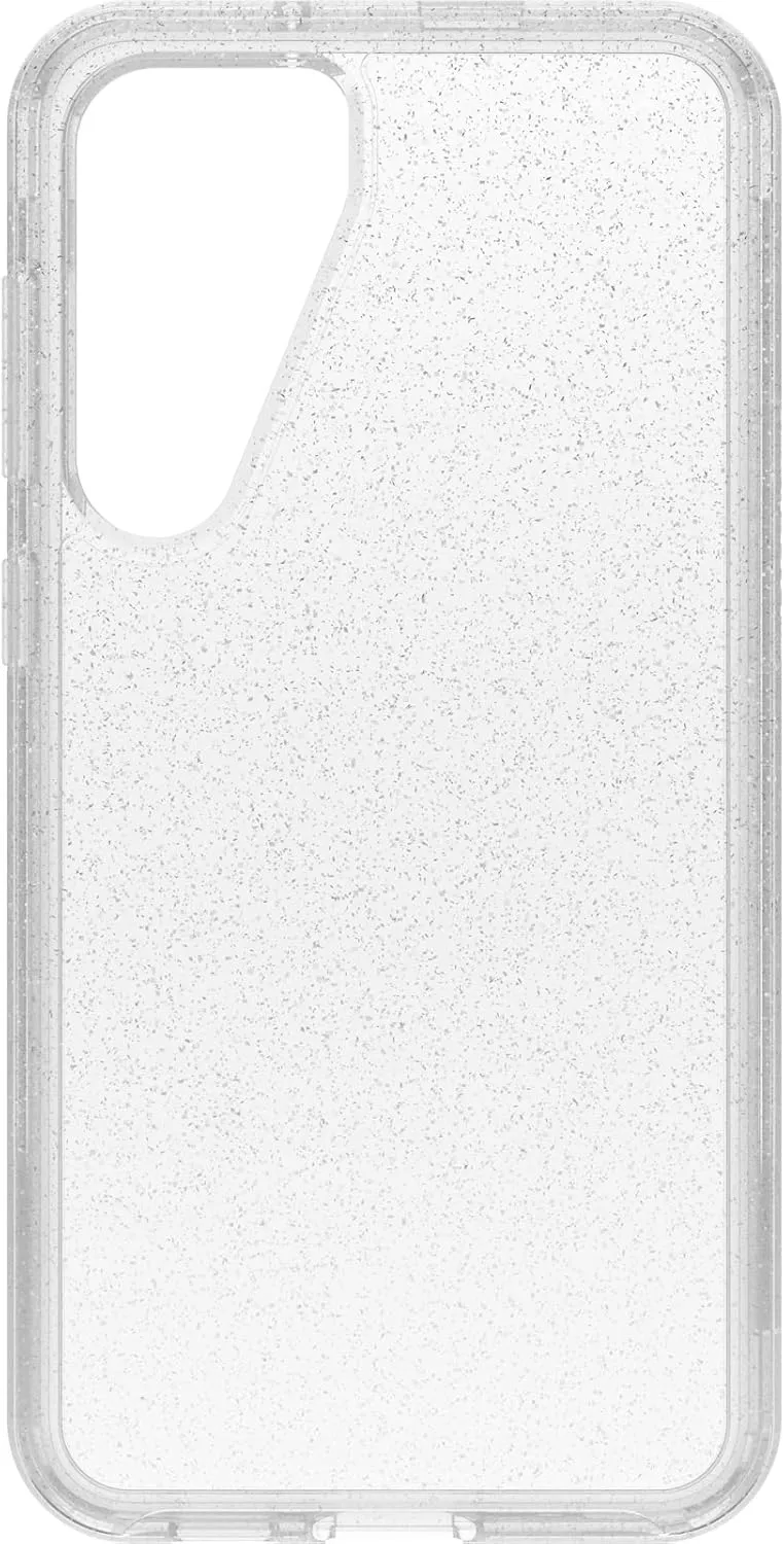 OtterBox Galaxy S23 Symmetry Series Case - Stardust (Clear/Glitter), Ultra-Sleek, Wireless Charging Compatible, Raised Edges Protect Camera & Screen