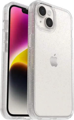 OtterBox Symmetry Series Clear Series for iPhone 14 & iPhone 13 - Stardust (Clear/Glitter)