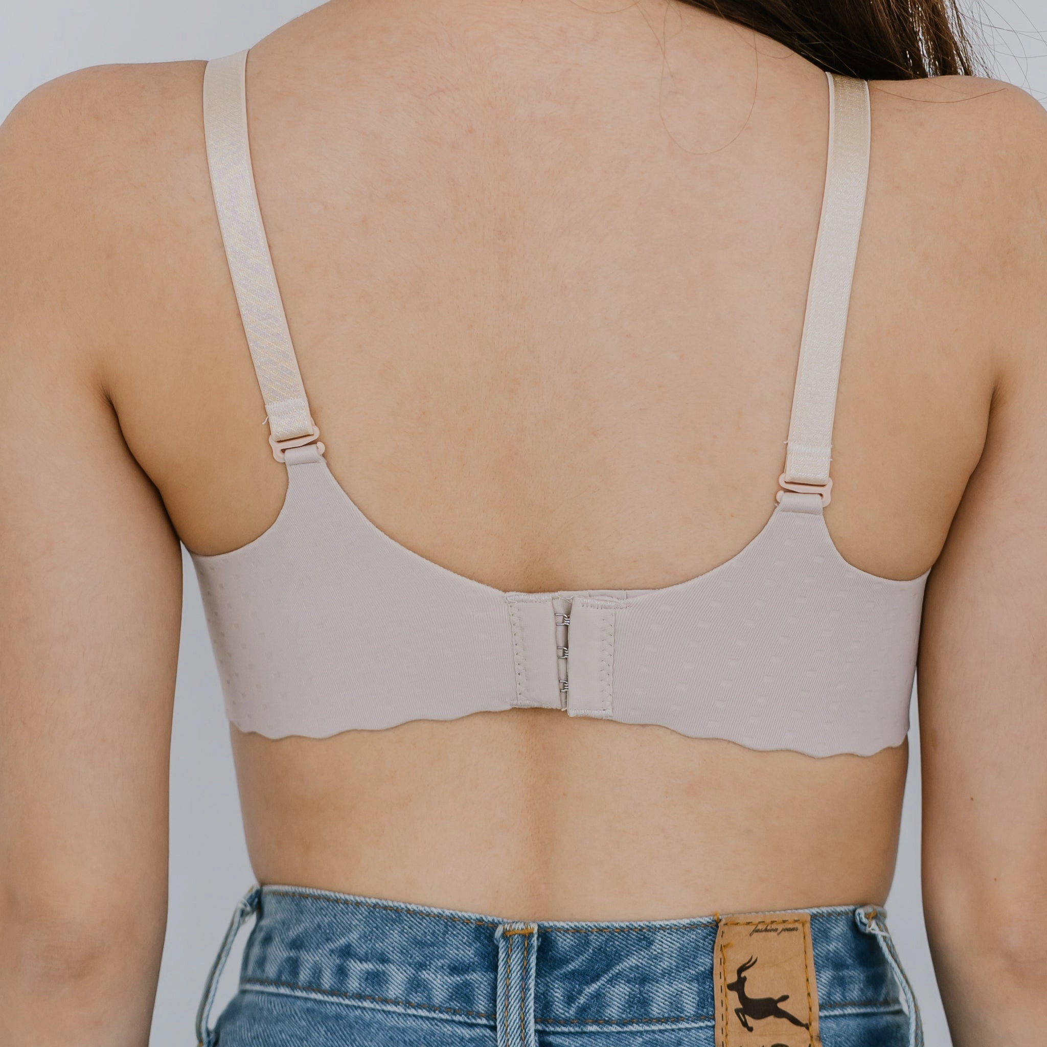 Perk Me Up! V2.0 Seamless Super Push Up Wireless Bra in Velvety Nude (Size L & XL Only)