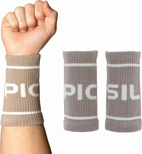 PICSIL Cotton Sports Wristbands - Absorbent, Breathable and Comfortable - for Gym, Running, Tennis and More - Unisex