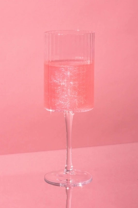 Pink Cotton Candy Glitter Bombs for Drinks