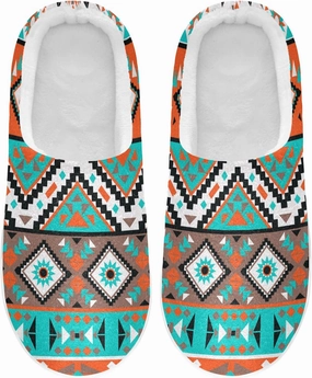 Poeticcity Unisex Memory Foam House Slippers Non-Skid Soft Warm Sole Coral Fleece Slip-on Closed Toe Hand Free Shoes for Bedroom Travel 6-17
