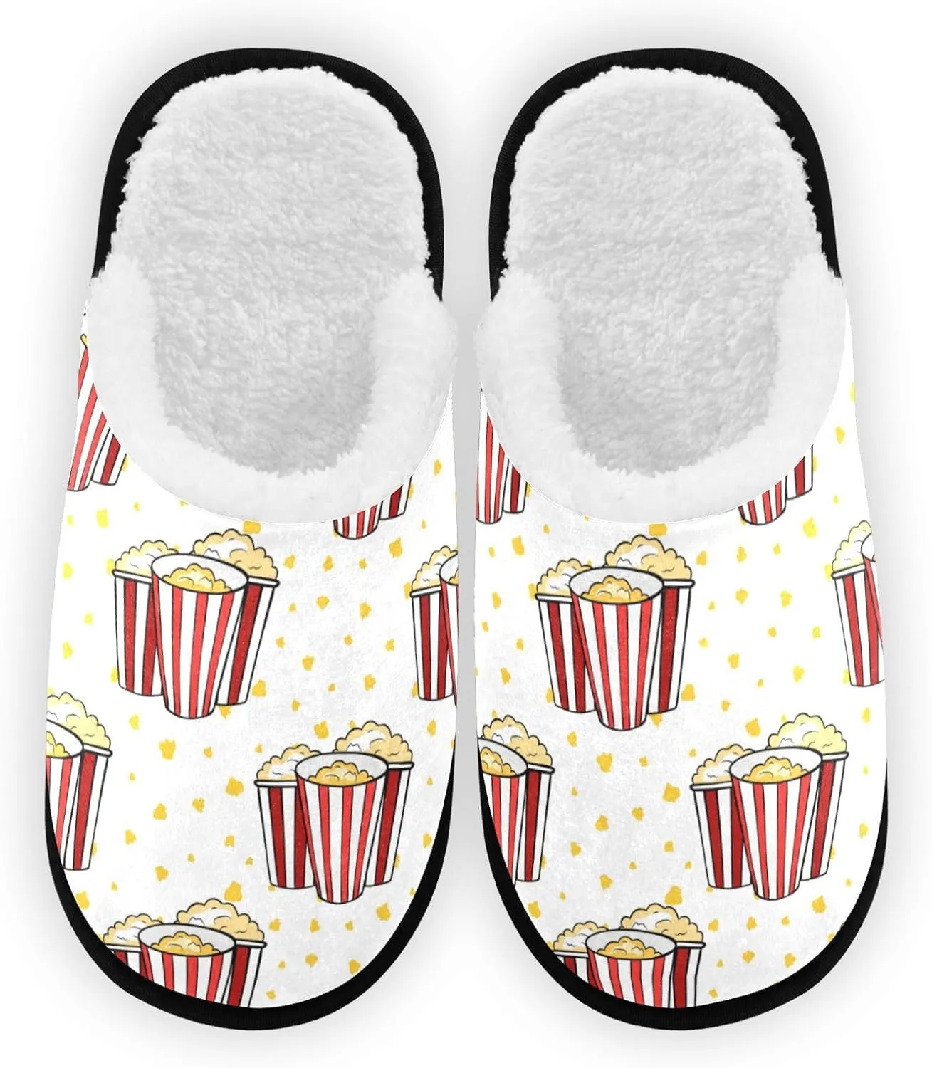 Popcorn Dot Slippers Soft Non-Slip Indoor Women Men House Slippers Home Shoes