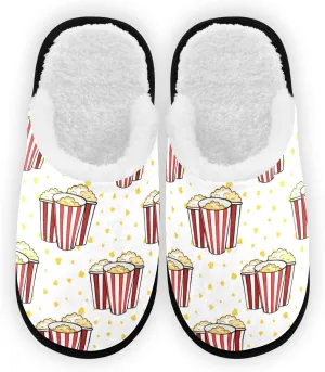 Popcorn Dot Slippers Soft Non-Slip Indoor Women Men House Slippers Home Shoes