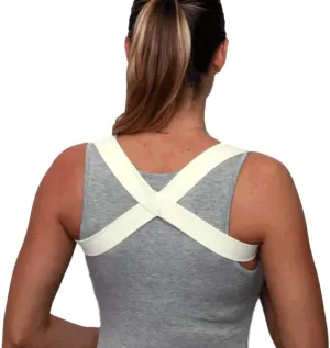 Posture Corrector Brace/Wear 15 Minutes A Day to Impove Posture Posturific Brace - Available in Colors and Sizes (Beige XLarge)
