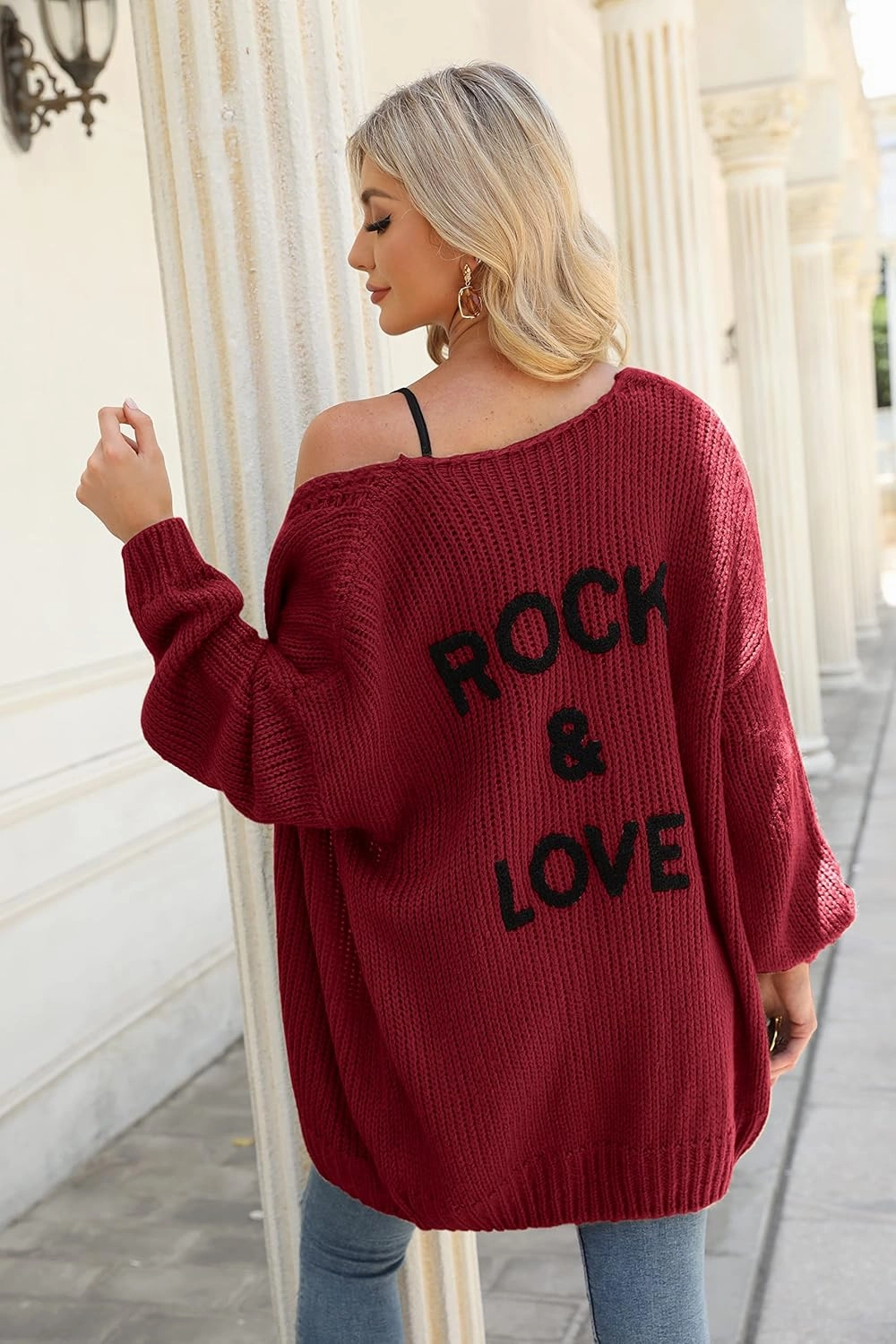 PRETTYGARDEN Women's Long Sleeve Open Front Knit Cardigans Sweaters Soft Loose Draped Coat Outerwear