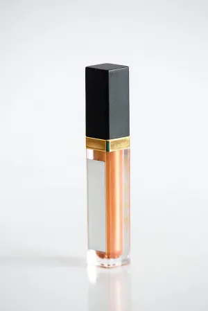 Professional Grade Liquid Lipstick with Mirror (Gold Rush)