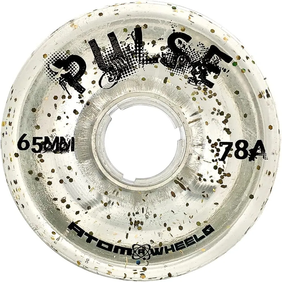Pulse Outdoor Quad Roller Wheels (Hardness 78A, 65mm x 37mm)