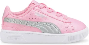Puma - Infants Vikky V3 Glitz Ac Shoes, Size: 5 M US Toddler, Color: Prism Pink/Puma Silver/Puma White