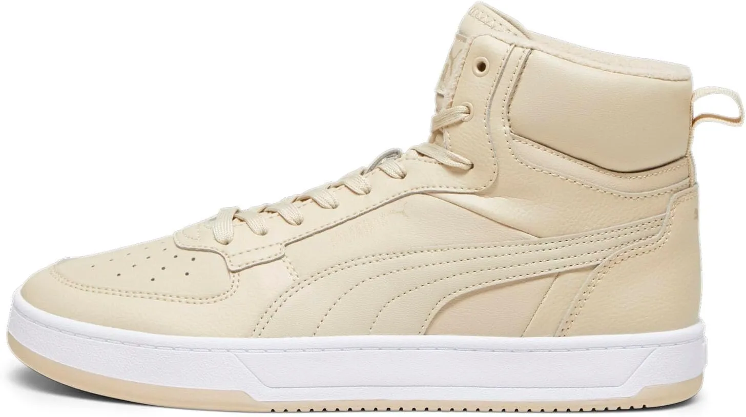 Puma Mens Caven 2.0 Mid WTR Beige Lifestyle Sneakers Shoes 11
