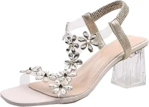 Pumps Shoes Dressy Fashion Comfortable Heels Scandals for Women High Heels Open Toe Cover Heel Suede Sandals Women's