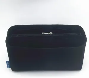 Purse Organizer Insert,Birkin insert organizer,Organizer for Birkin 25/30/35.(Black-Birkin 35)