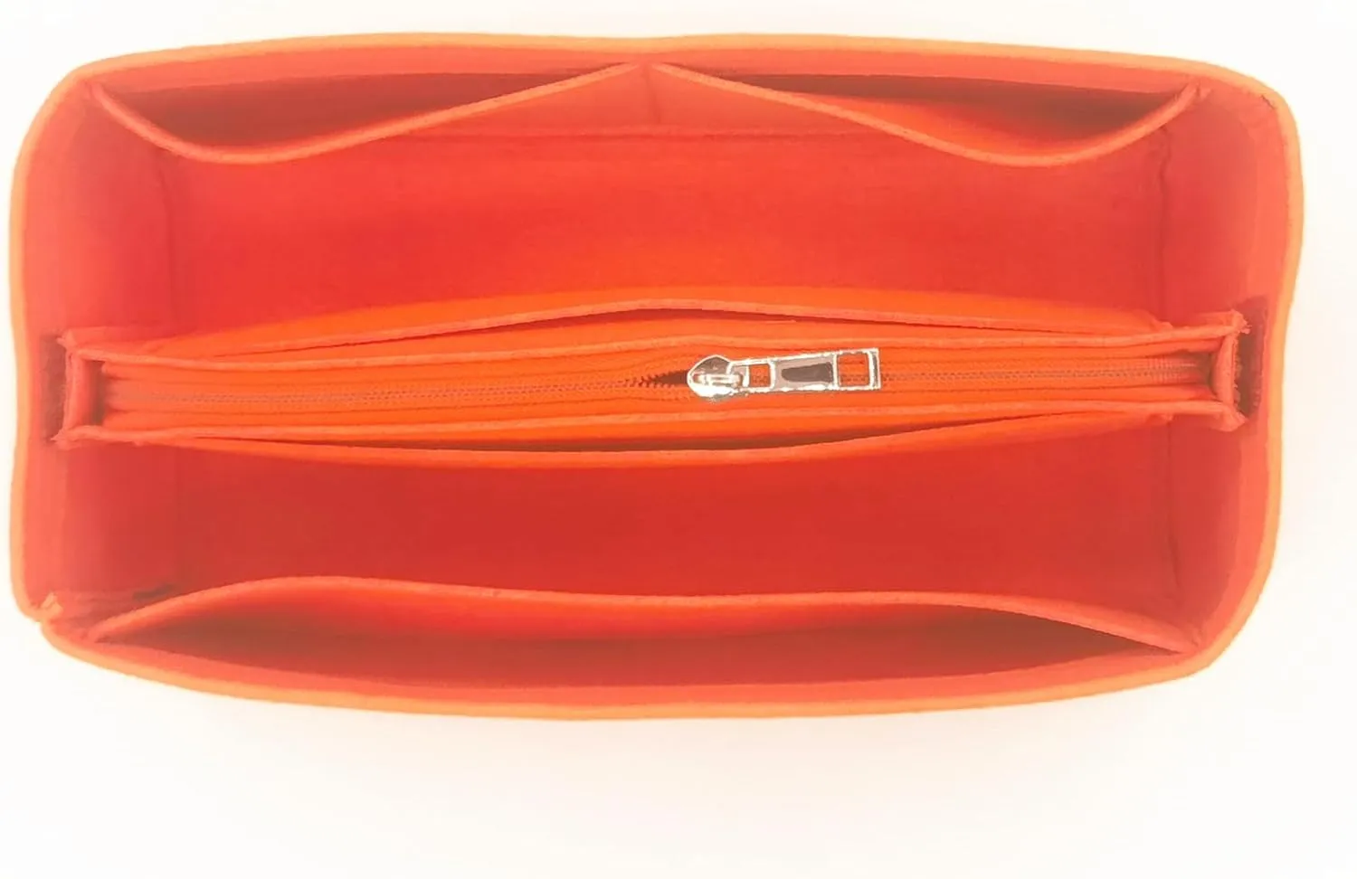 Purse Organizer Insert,Birkin insert organizer,Organizer for Birkin 25/30/35.(Orange-Birkin 35)