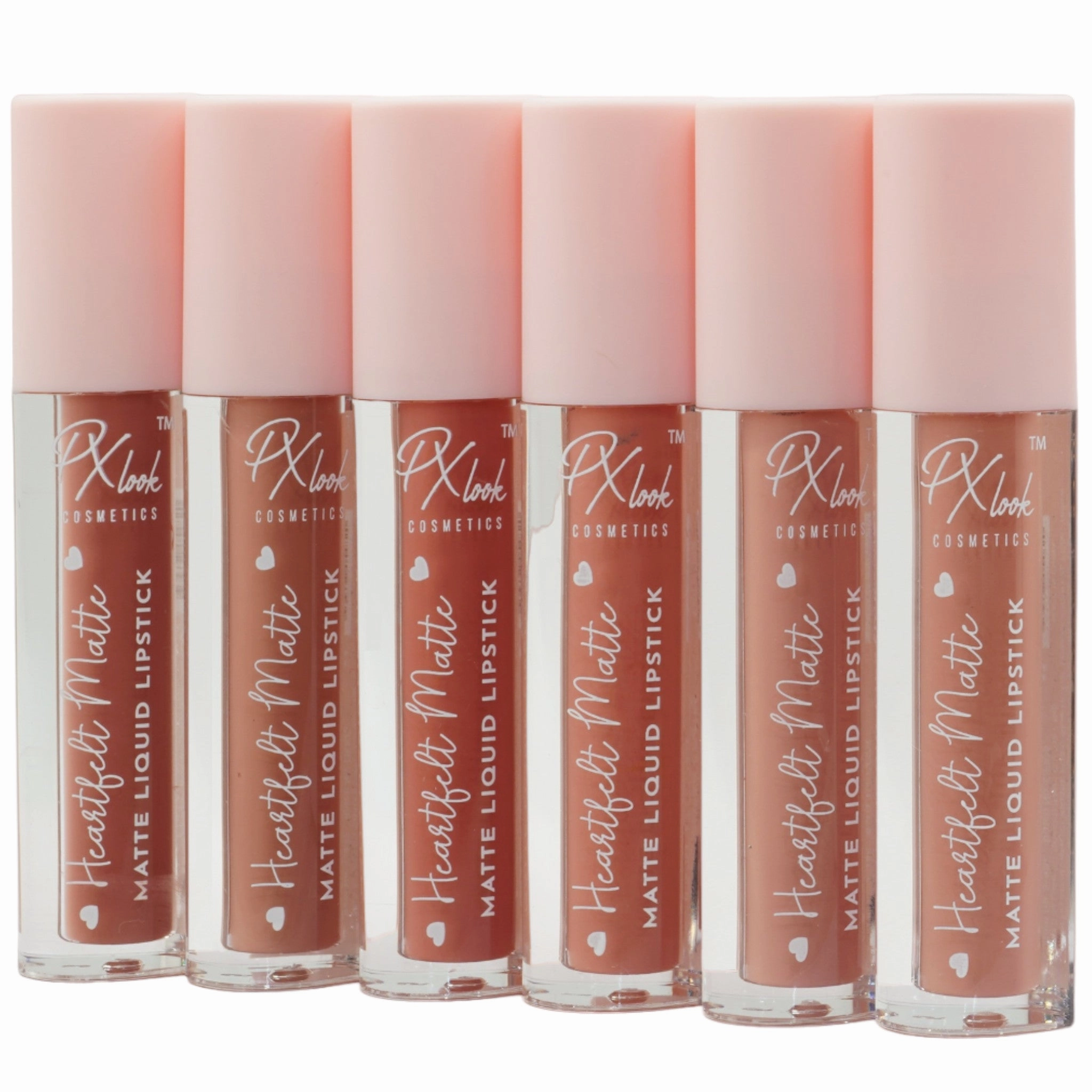 Px Look Heartfelt Matte Liquid Lipstick - Wholesale Display 24 Units (S-482)