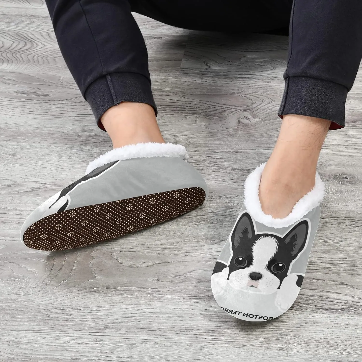 Red Black Buffalo Plaid House Spa Slippers Merry Christmas Home Slipper Soft Memory Foam Slipper Non Slip for Travel Women Men Hotel Bedroom Womens Mens Shoes Slippers