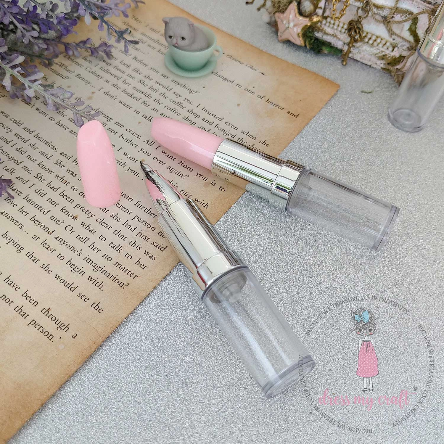 Rose Pink - DIY Lipstick Pen